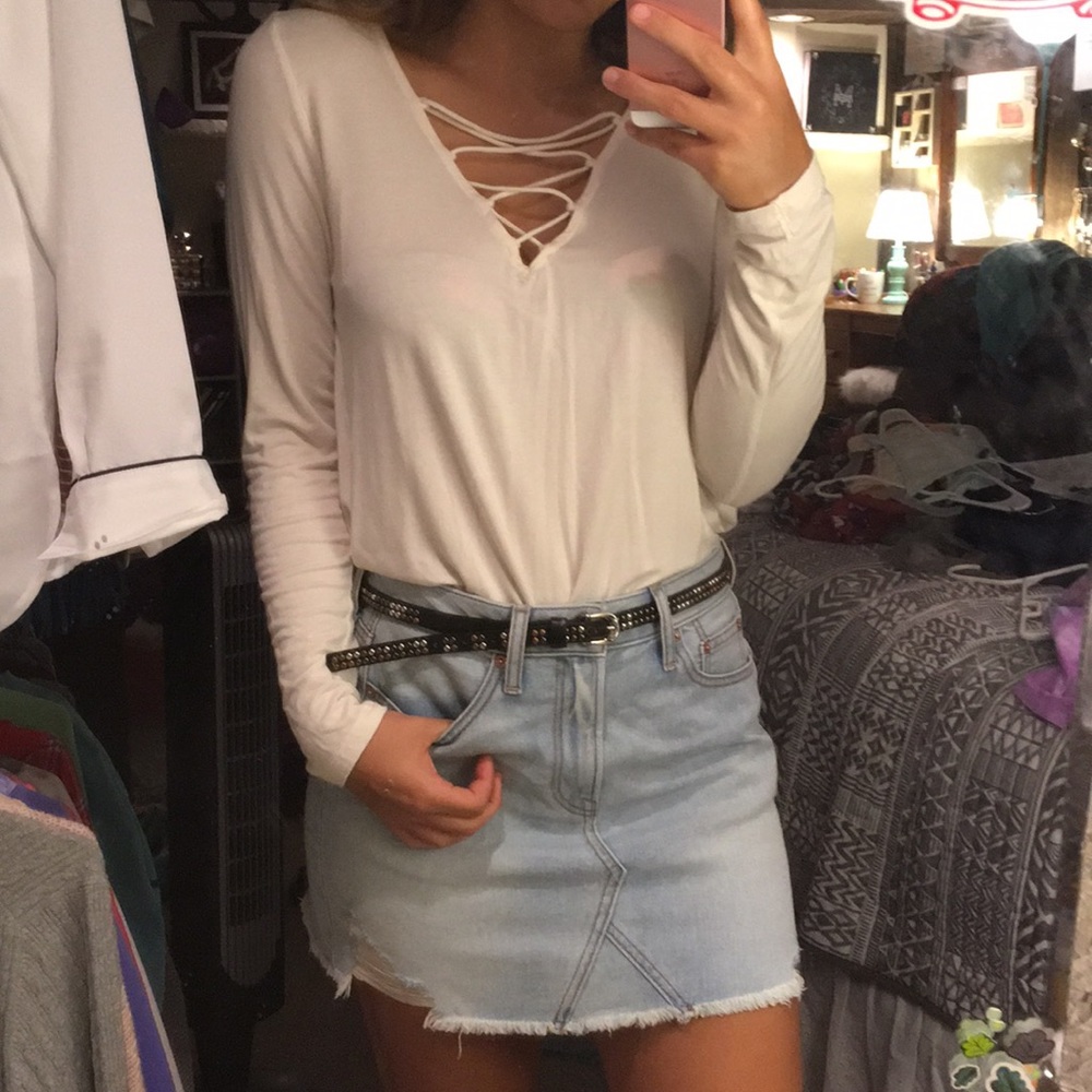 White long sleeve